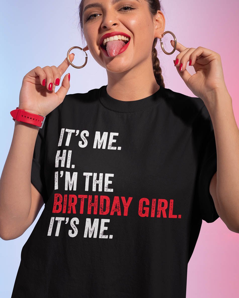It's Me Hi, I'm The Birthday Girl Swiftie Retro T Shirt