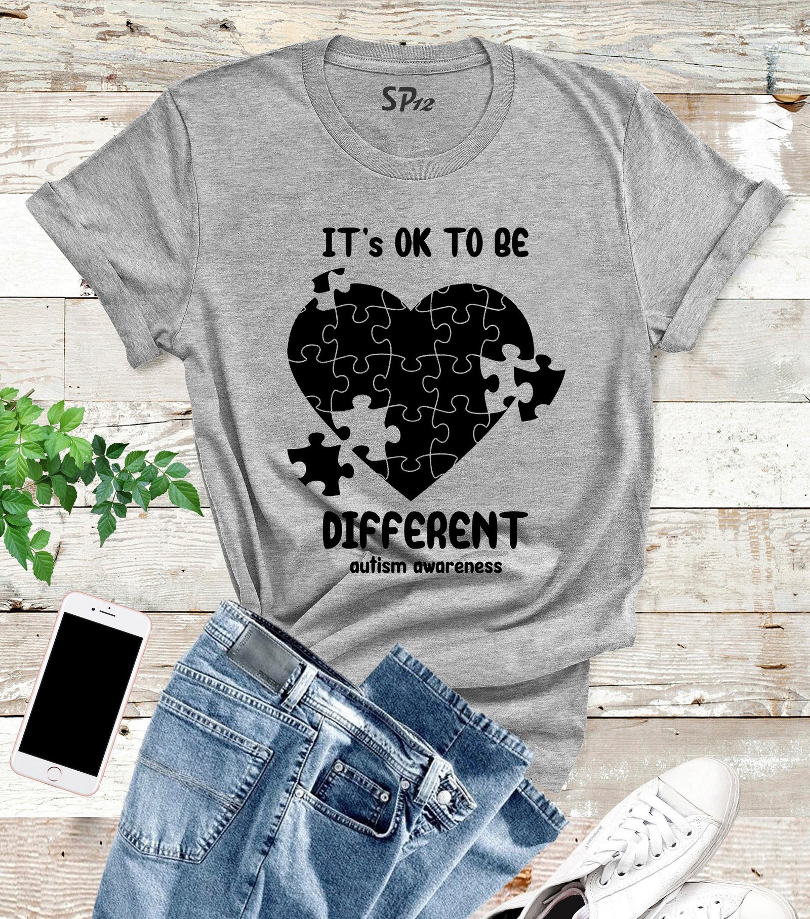 It's ok to be Different Autism Awareness T-Shirt