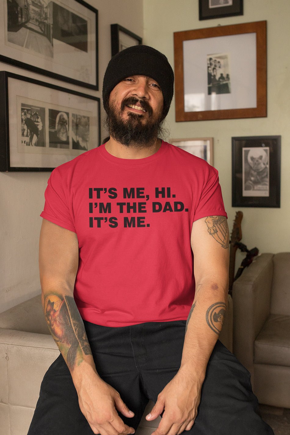 Its Me Hi I'm The Dad Its Me Dad T Shirts From Daughter
