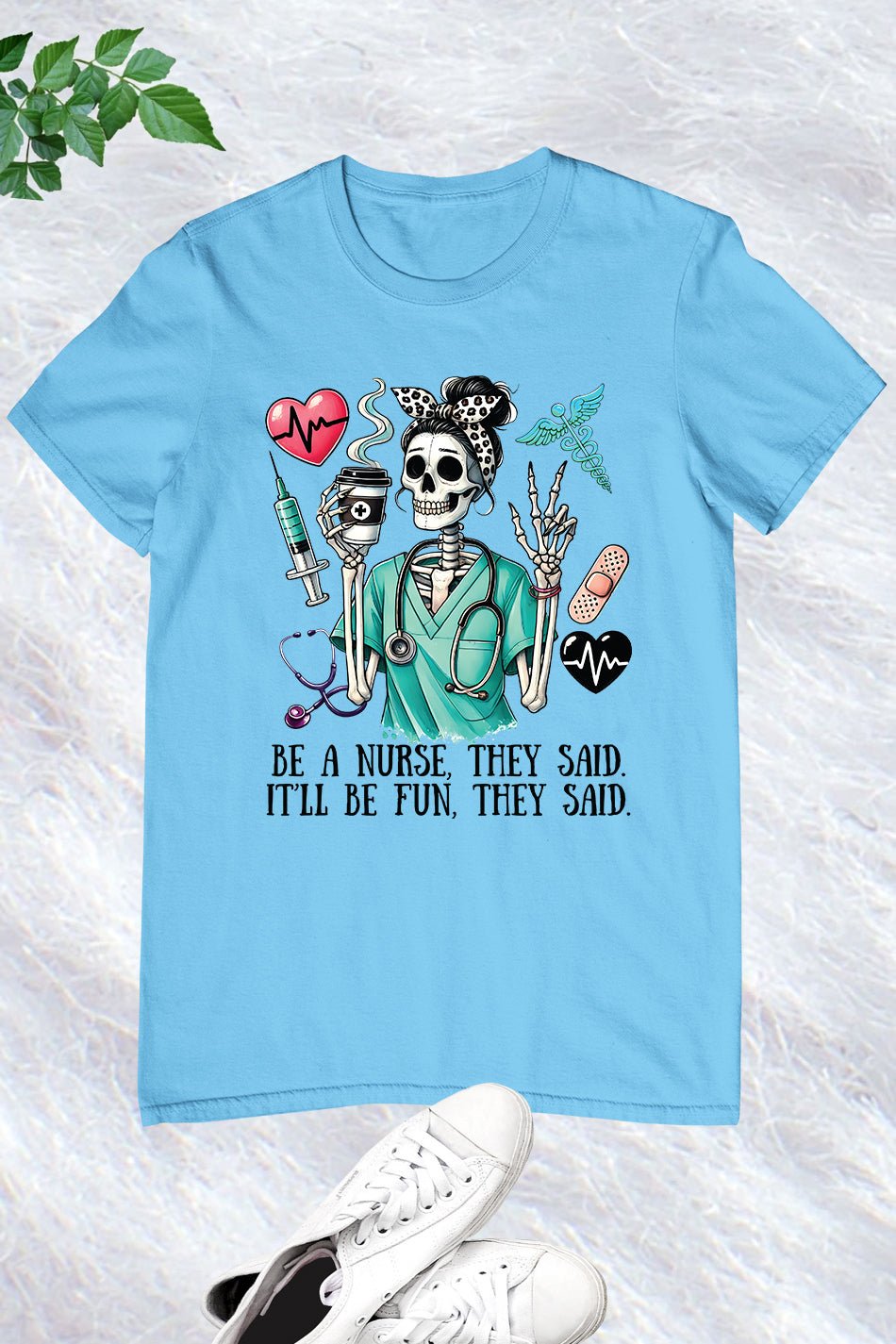 Be a Nurse They Said Halloween Shirt