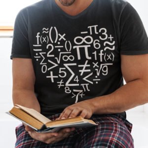 Math teacher Heart Shirt