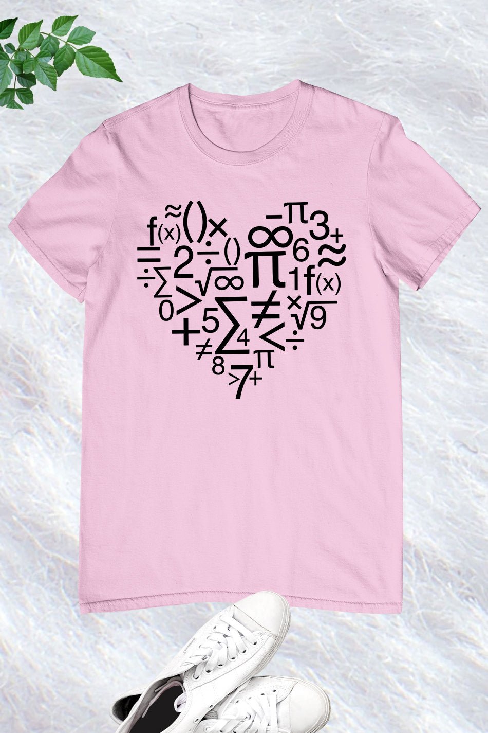 Math teacher Heart Shirt - Image 13