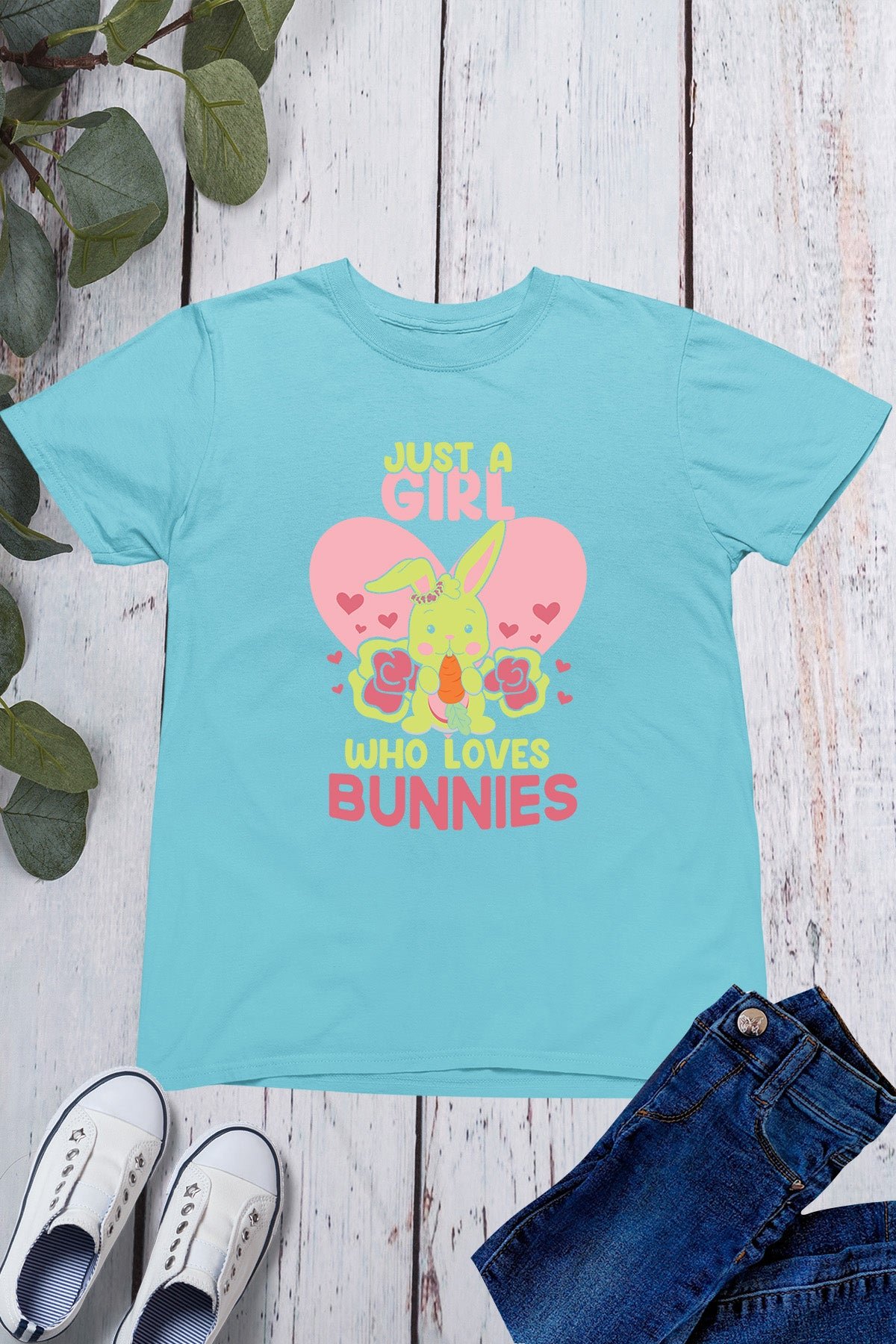 Just a Girl Who Loves Bunny Shirt