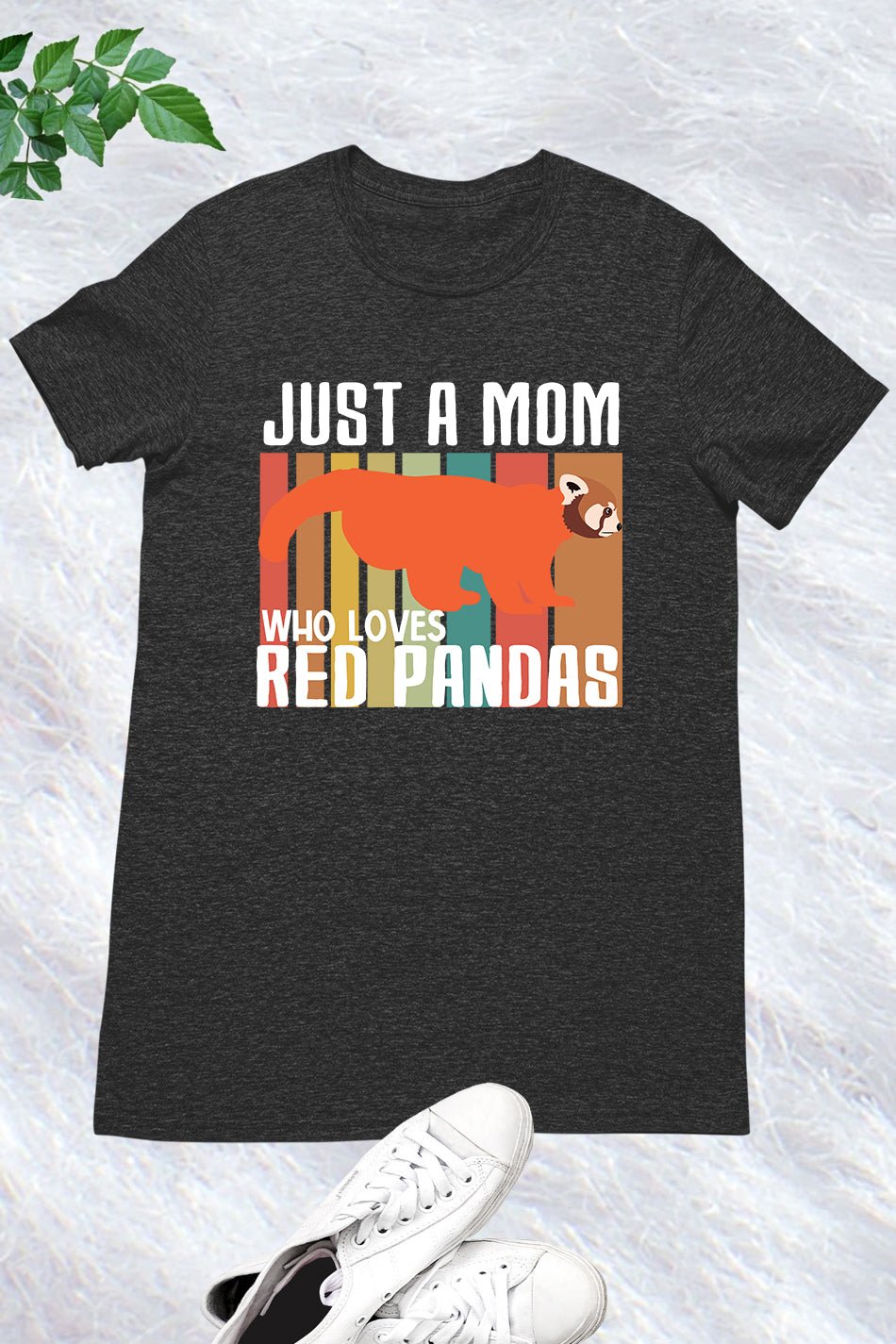 Just a Mom Who Love Red Pandas Vintage Shirt