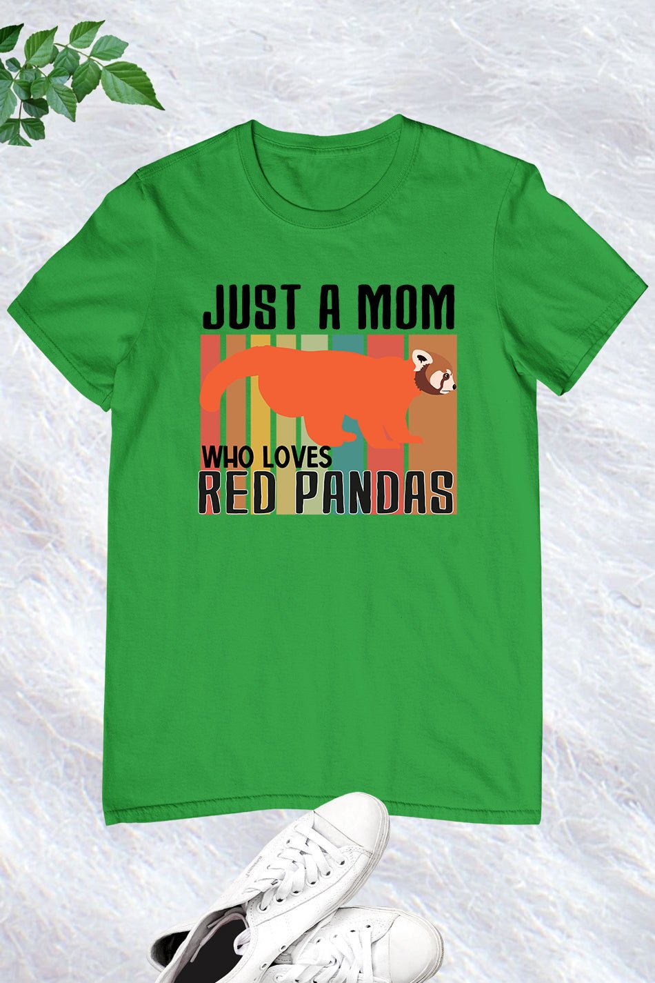 Just a Mom Who Love Red Pandas Vintage Shirt