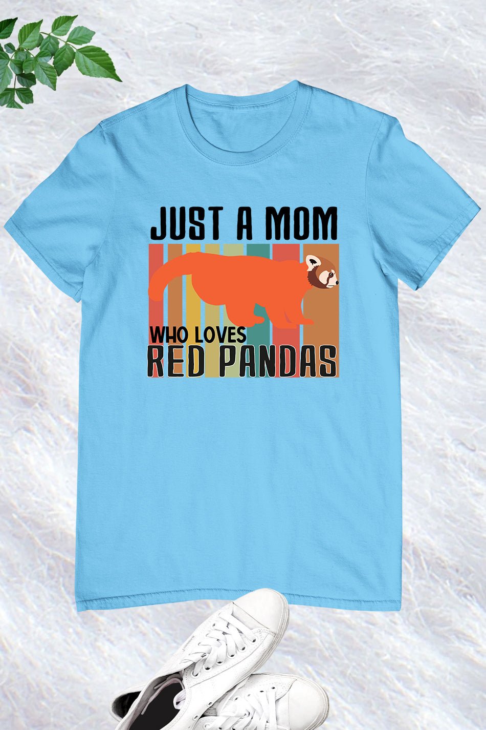 Just a Mom Who Love Red Pandas Vintage Shirt