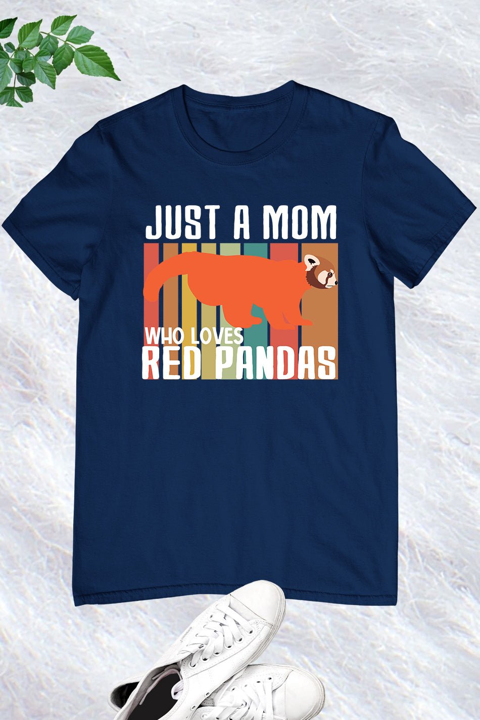 Just a Mom Who Love Red Pandas Vintage Shirt
