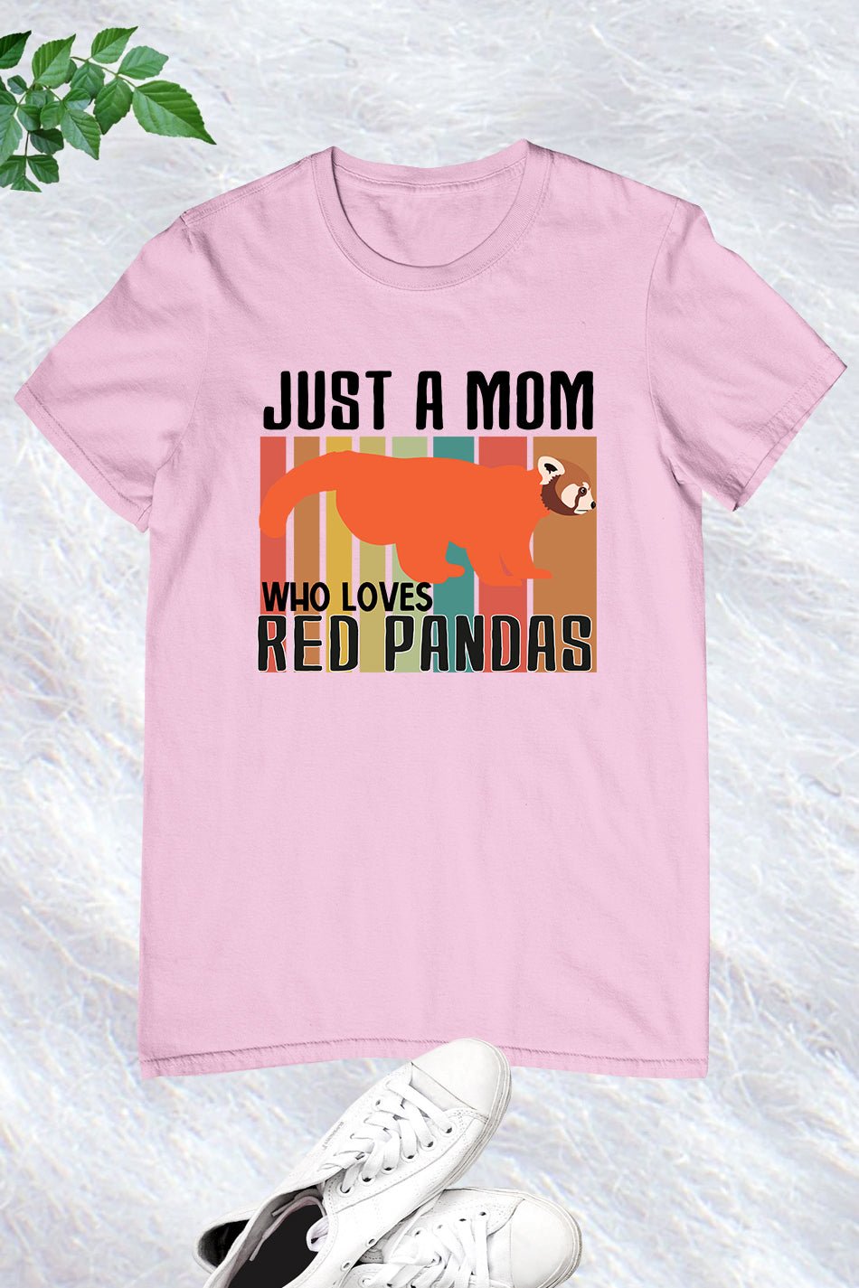 Just a Mom Who Love Red Pandas Vintage Shirt