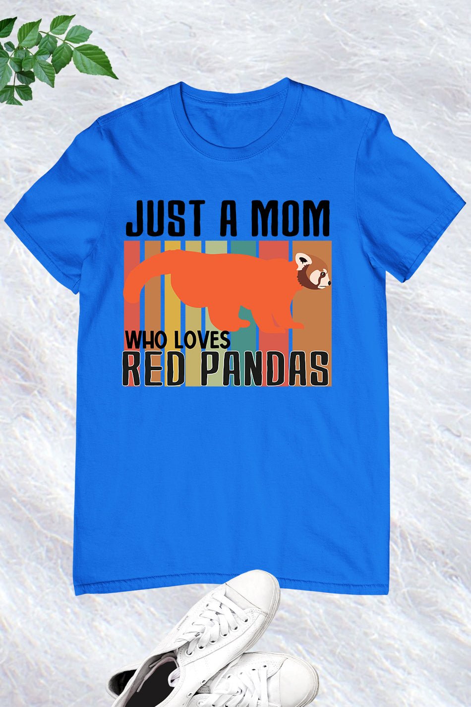 Just a Mom Who Love Red Pandas Vintage Shirt
