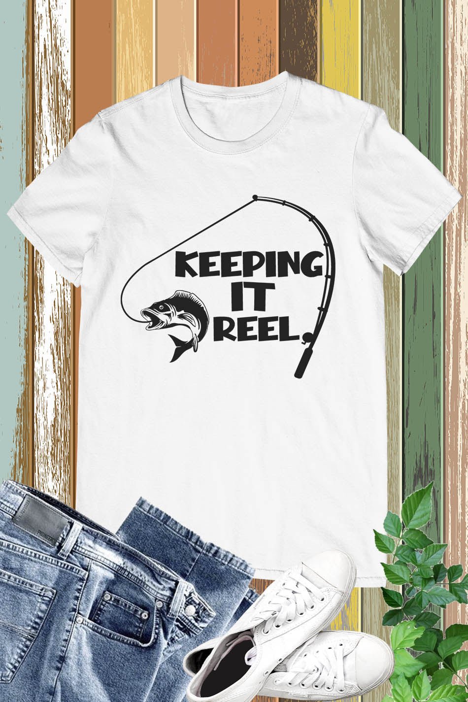 Keeping It Reel Funny Fishing Shirts