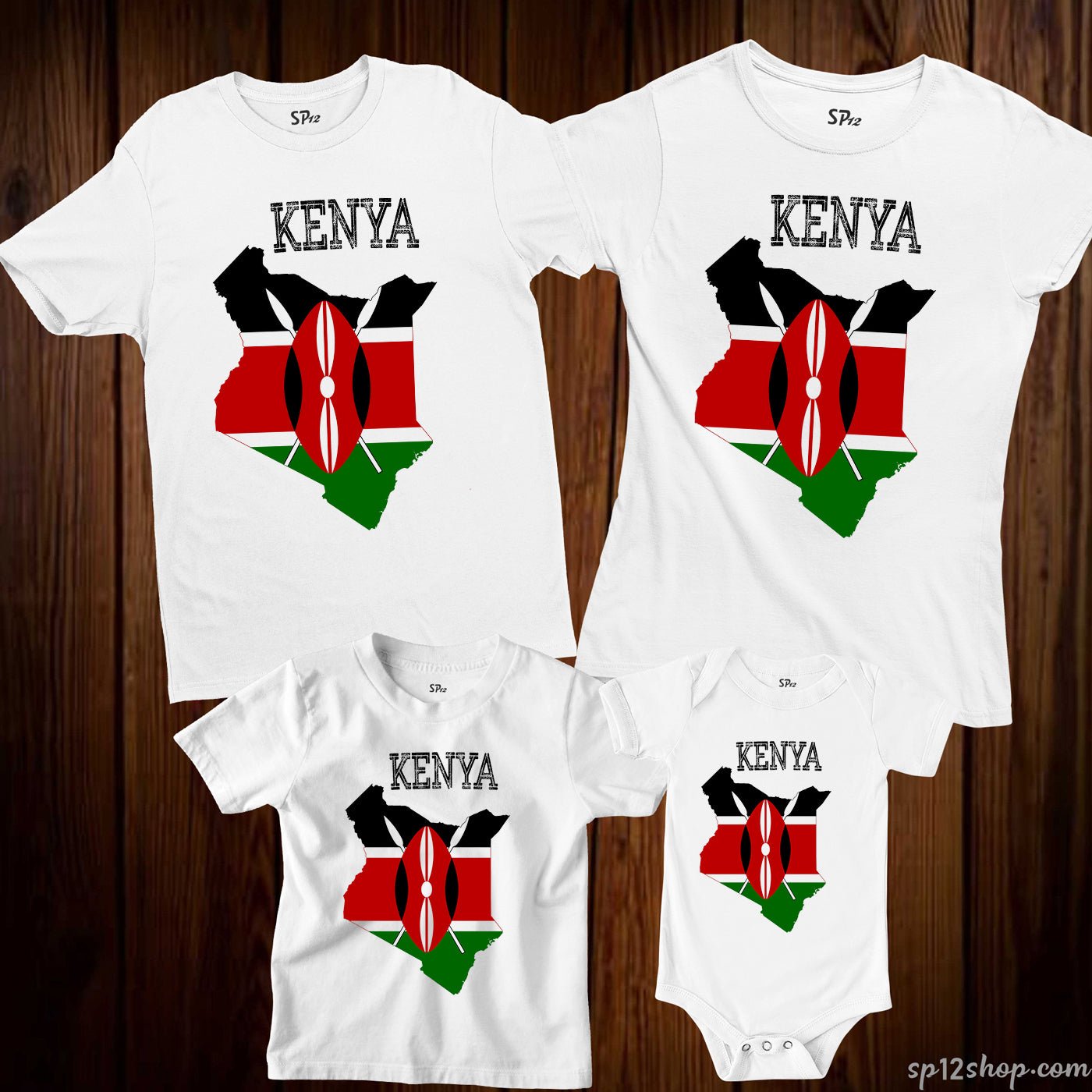 Kenya Flag T Shirt Olympics FIFA World Cup Country Flag Tee Shirt