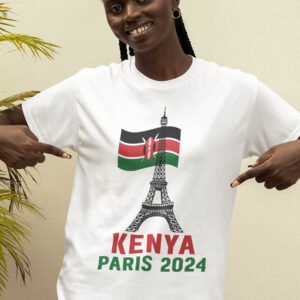 Kenya Olympics Supporter Paris 2024 T Shirt