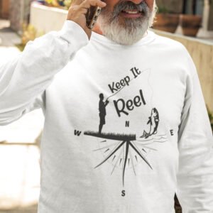 Keep It Reel Menâ€™s Fishing Sweatshirt