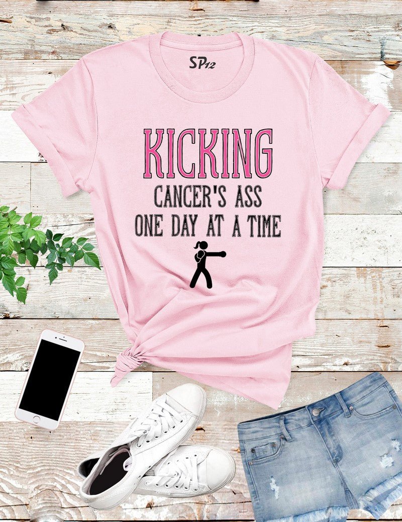 Kicking Cancers Ass T Shirt