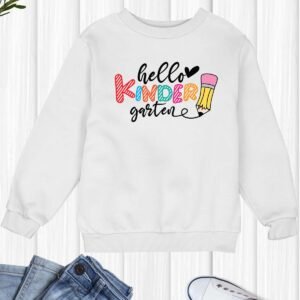 Hello Kindergarten Kids Sweatshirt