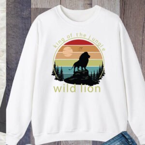 King of The Jungle Wild Lion Sweatshirt