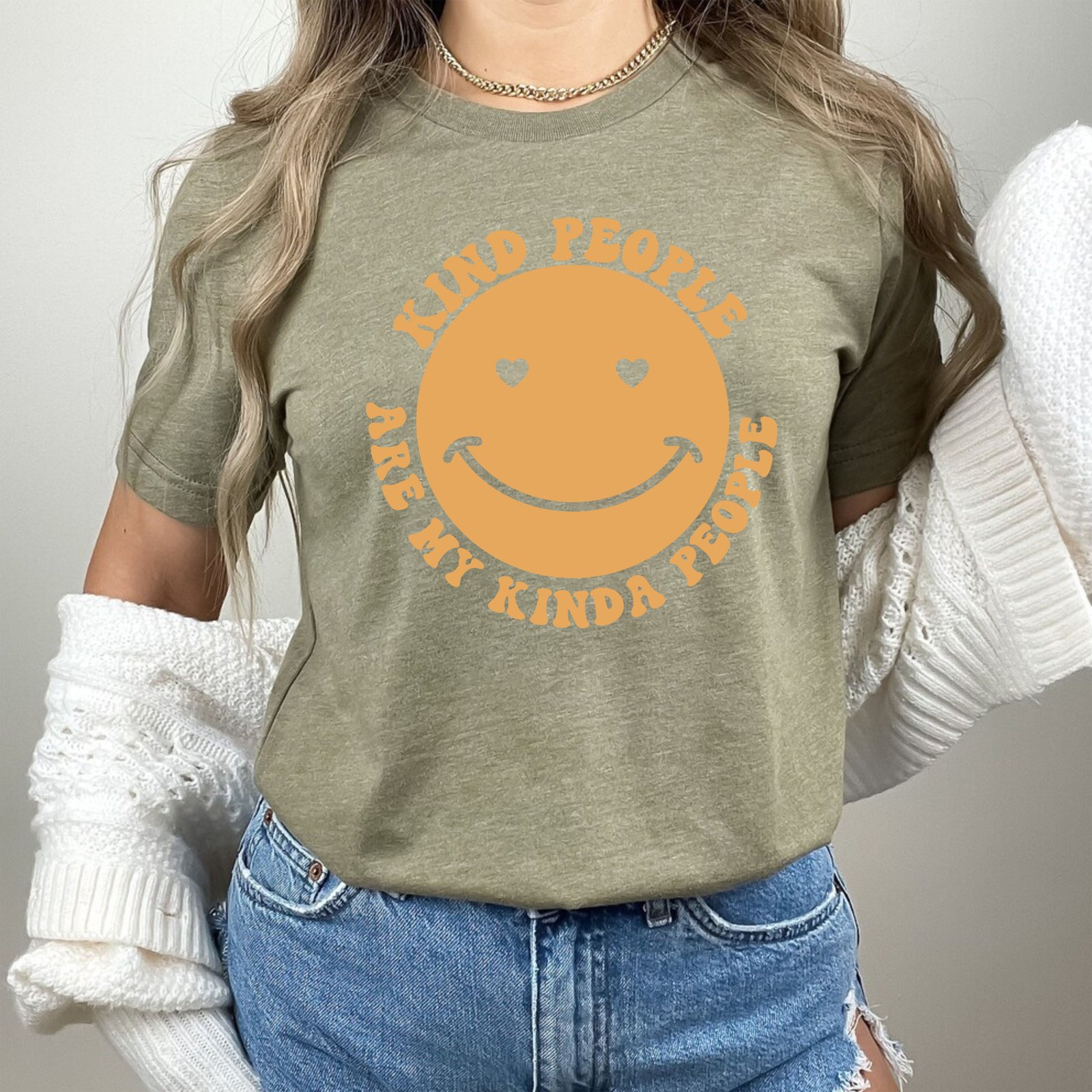 Kind People Are My Kinda People Kindness Mental Health Teacher Shirt - Image 8