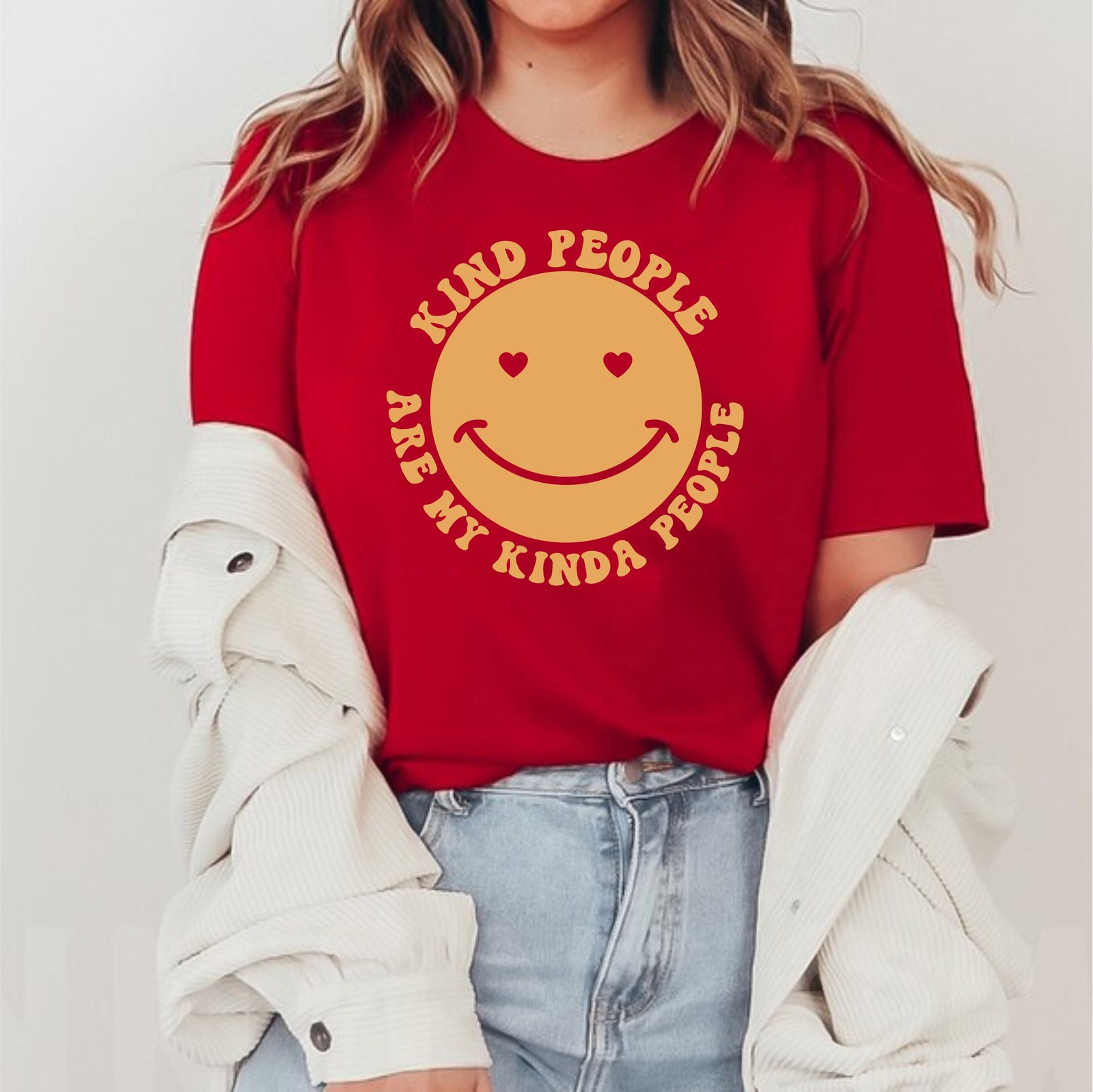 Kind People Are My Kinda People Kindness Mental Health Teacher Shirt - Image 12