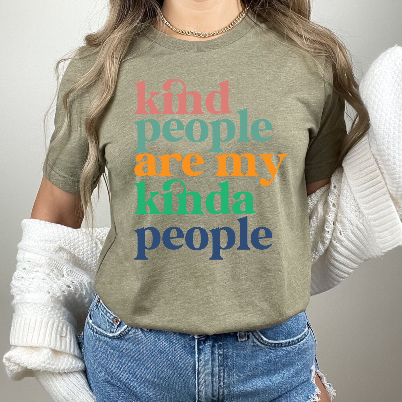 Kind People Are My Kinda People Custom Mental Health Teacher T-Shirts - Image 8