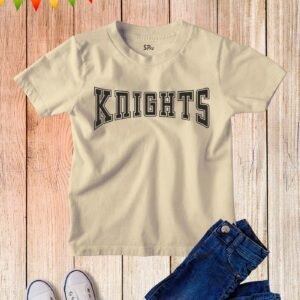 Kids Knights Super Hero Slogan Party T Shirt