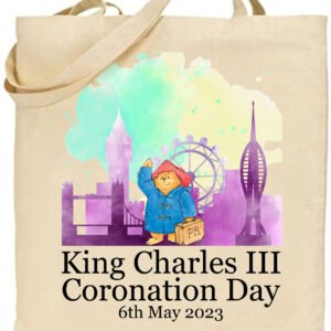 King Charles III Day 6th May 2023 United Kingdom Shopper Tote Bag