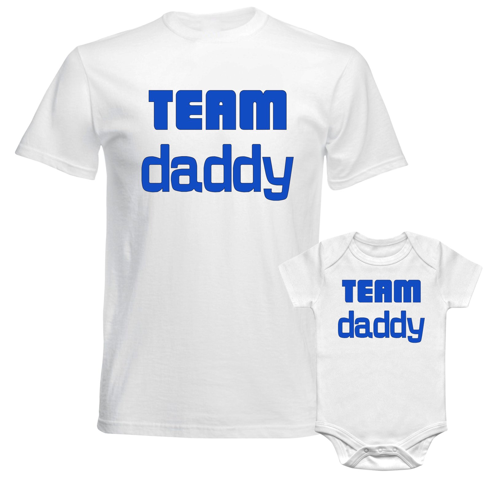 Father Daddy Daughter Dad Son Matching T shirts Baby Bodysuit Team Daddy - Image 2