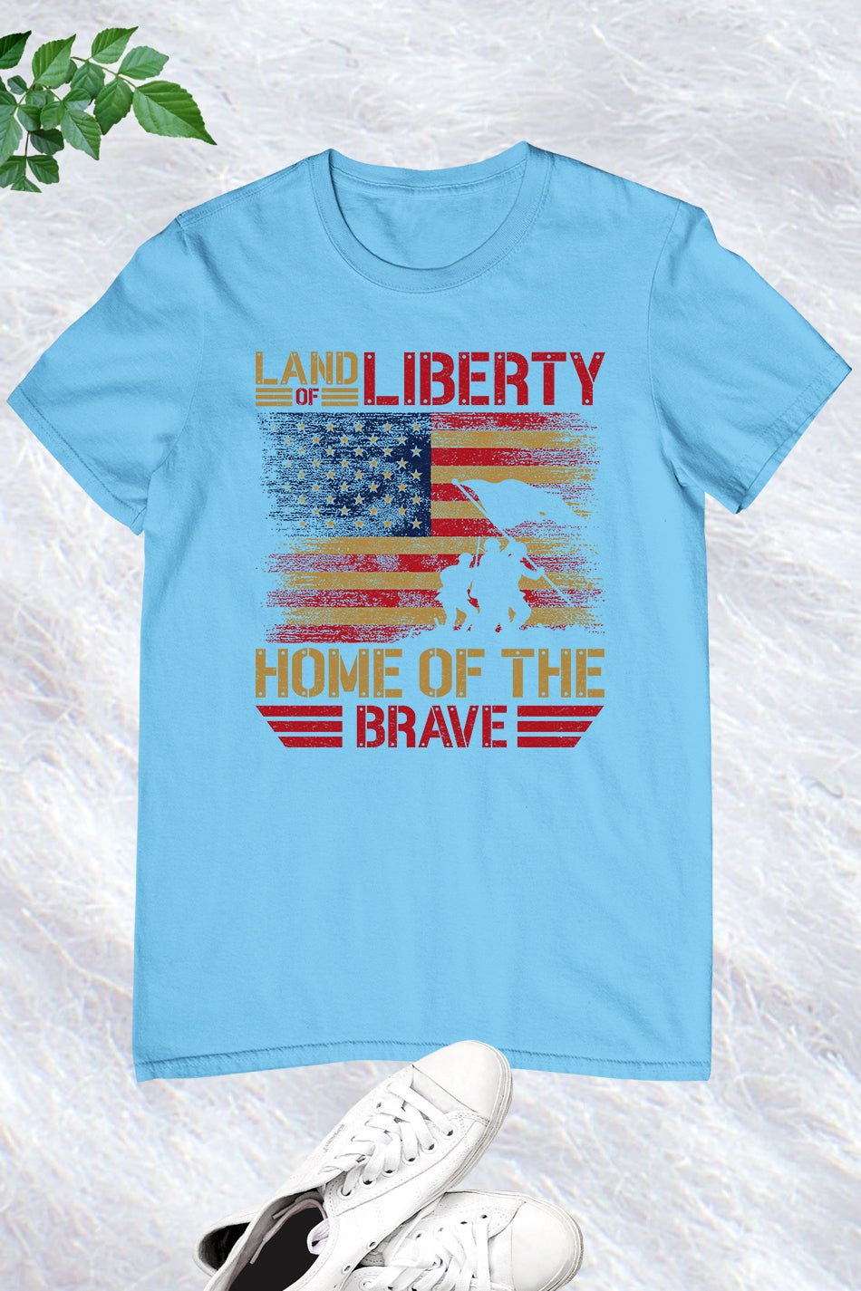 Land of Liberty Home of The Brave Shirts