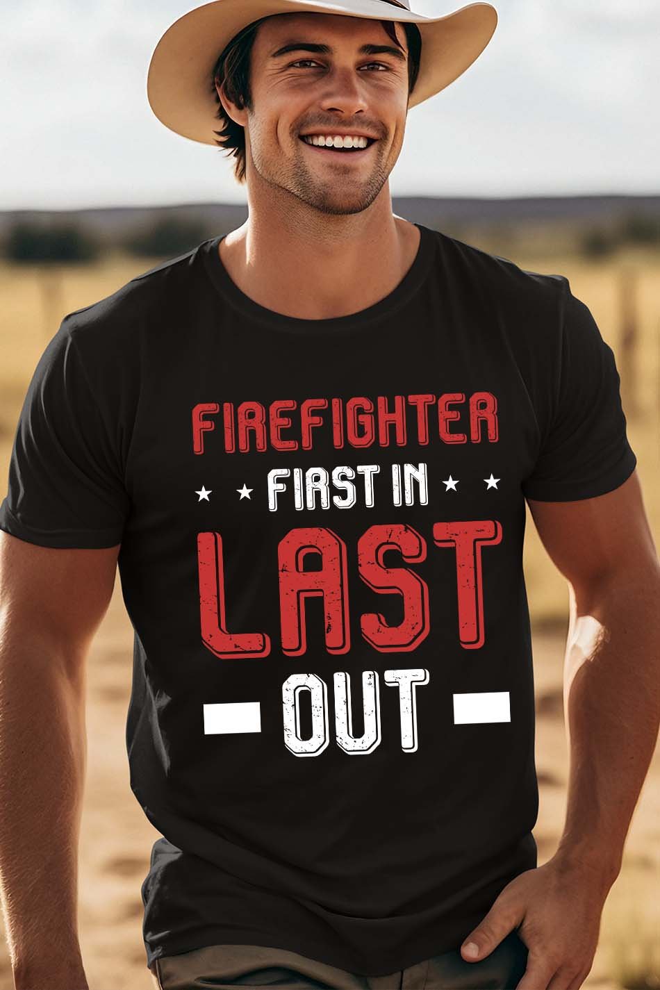 Firefighters Fireman Slogan T shirt - Image 7