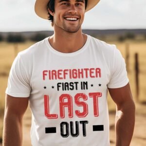 Firefighters Fireman Slogan T shirt