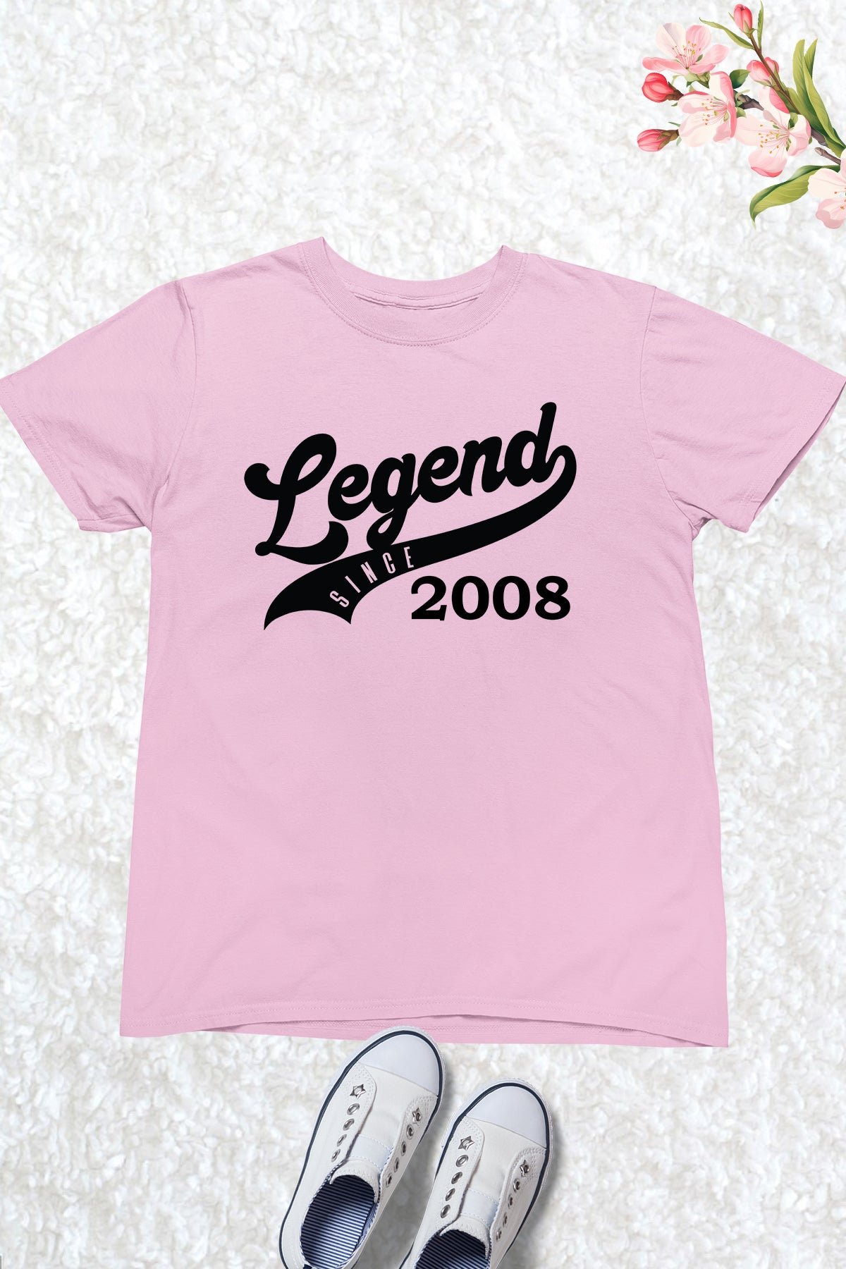 Legend Since 2008 16th Birthday Shirt - Image 2