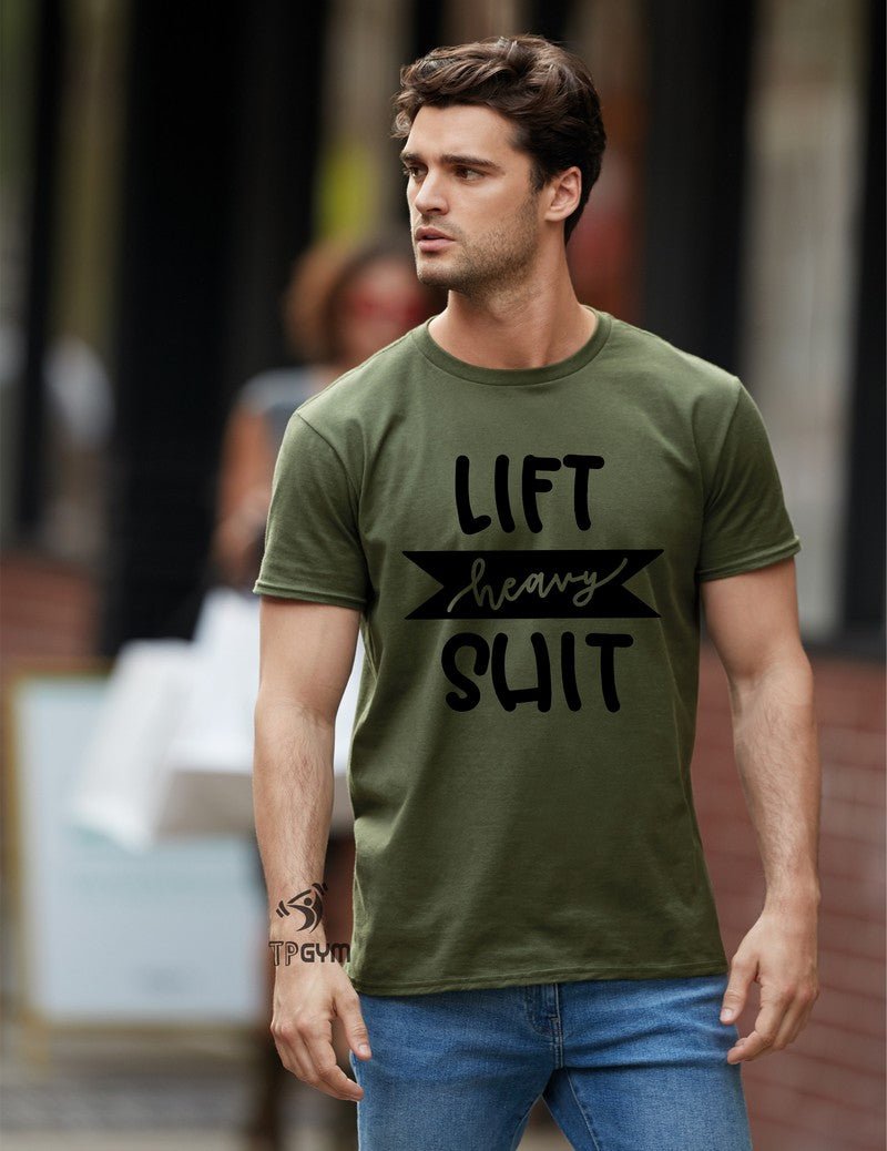 Lift Heavy Shit Crossfit T Shirt