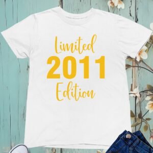 Limited 2011 Edition 13th Birthday Shirts