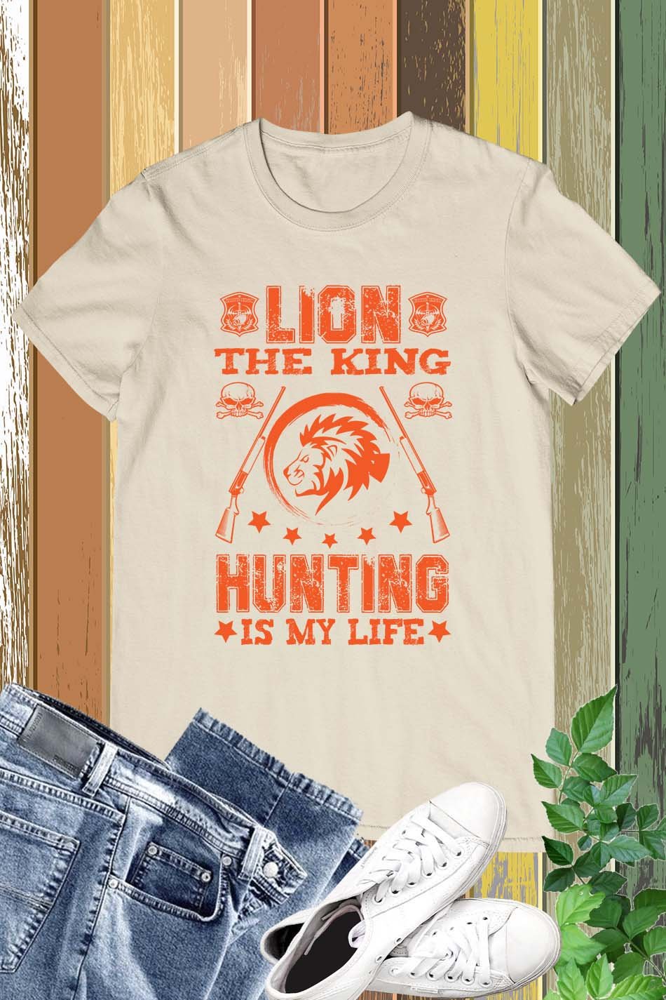 Lion Hunter T Shirt