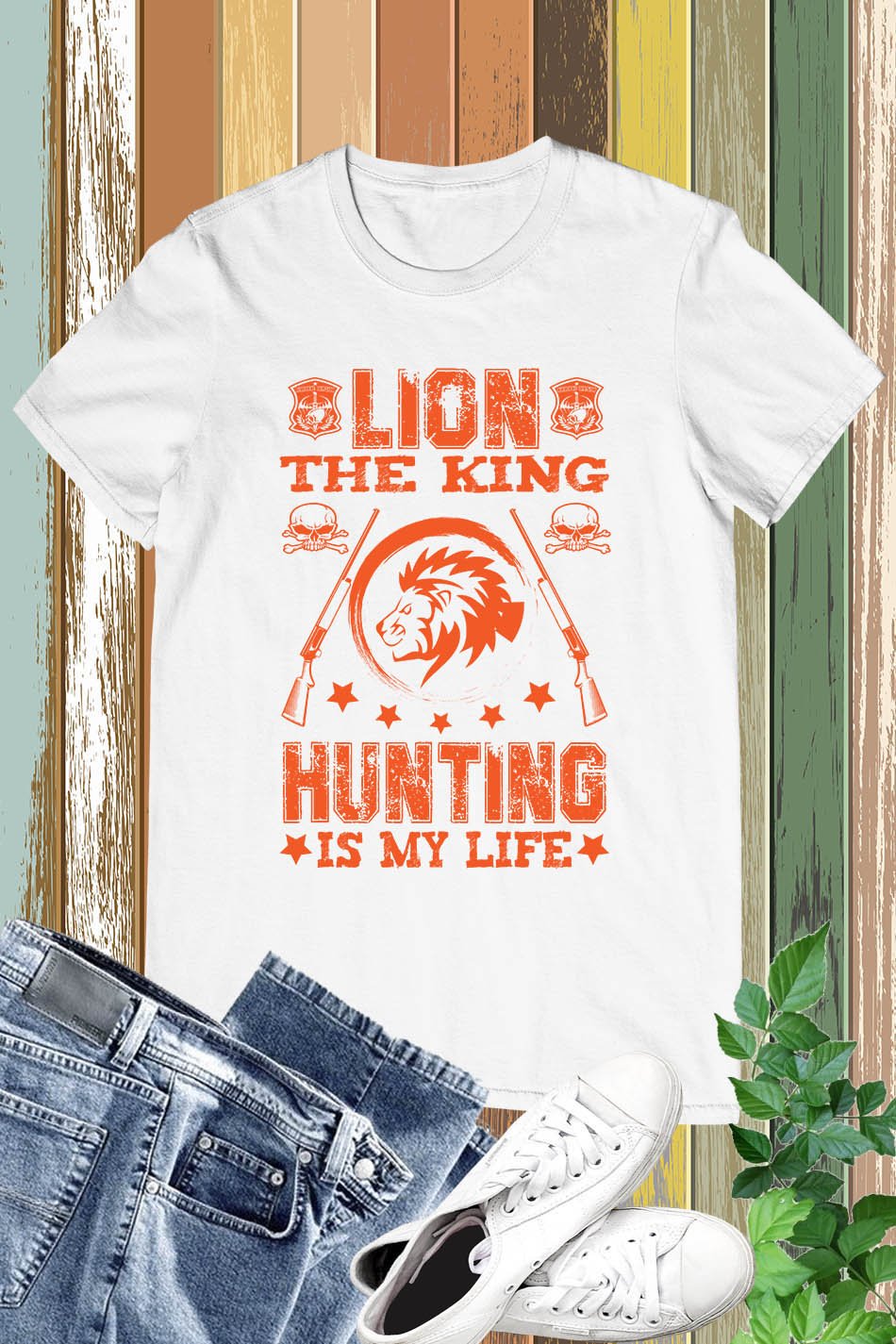 Lion Hunter T Shirt