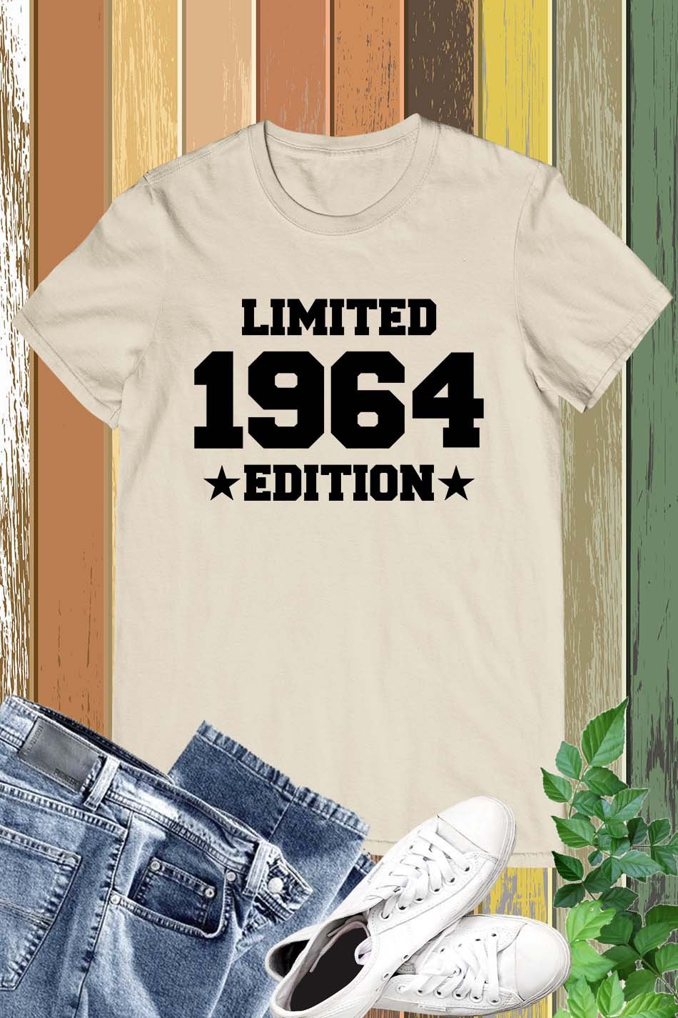Limited 1964 Edition Birthday T Shirt - Image 14