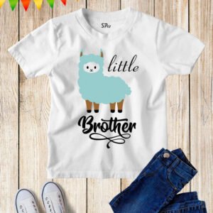 Little Brother Llama Tree T Shirt