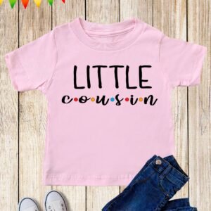 Little Cousin Friends Theme Toddler T Shirt