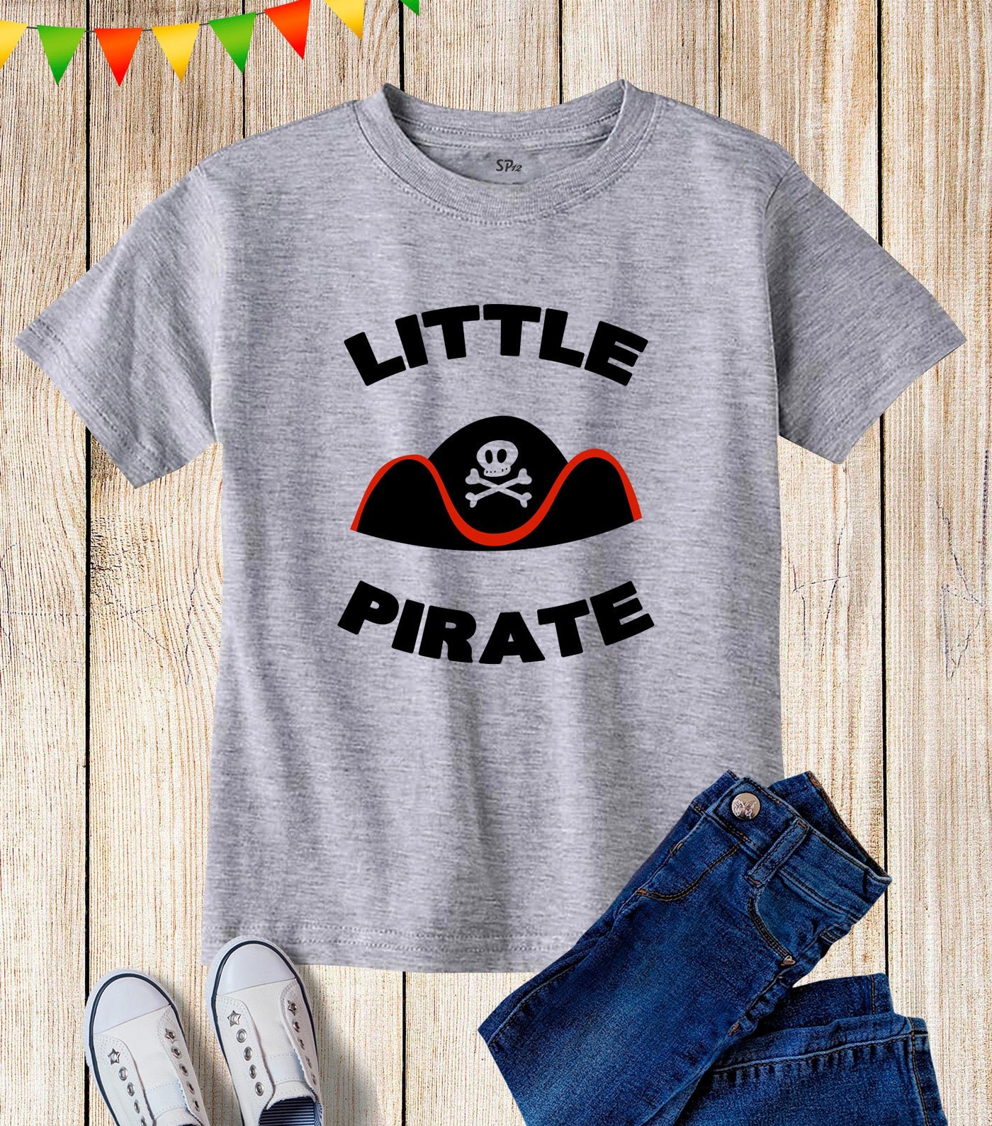 Little Pirate Funny Kids Gift t Shirt