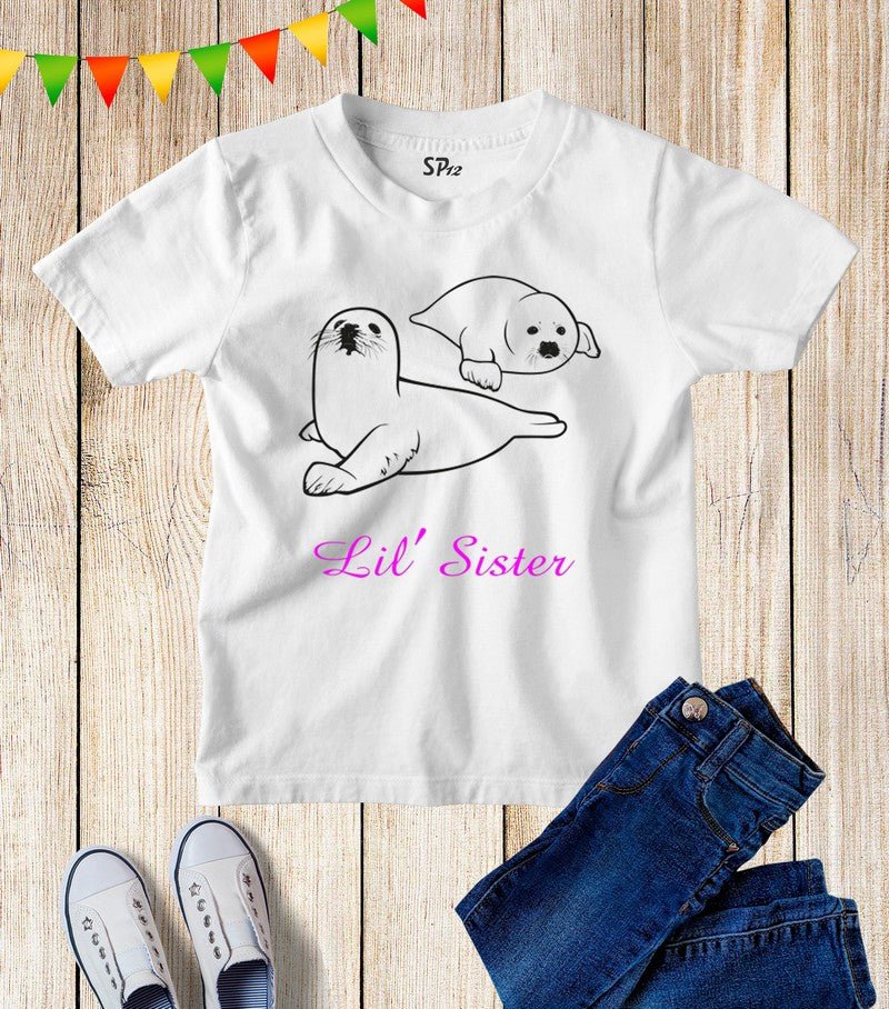 Little Sister Seals T Shirt