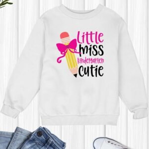 Little Miss Kindergarten Cuties Girl Sweatshirt