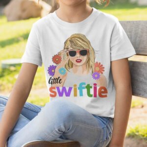 Little Swiftie T Shirt Taylor Swift Eras Tour Concert Kids Birthday tee Shirt