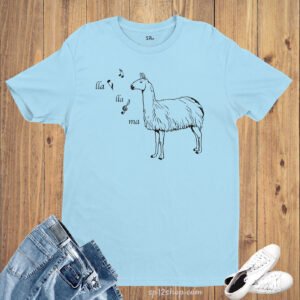 lla lla ma Song Animal Lover T Shirt