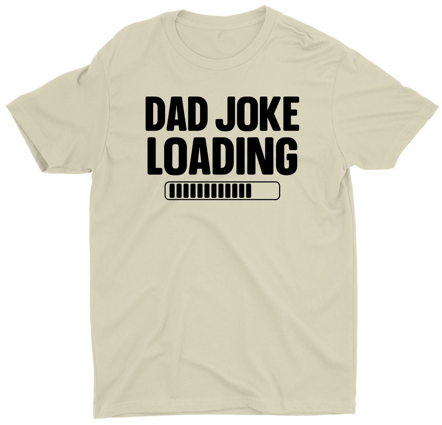 Dad Joke Loading Birthday Papa Custom Short Sleeve Fathers Day T-Shirt - Image 6
