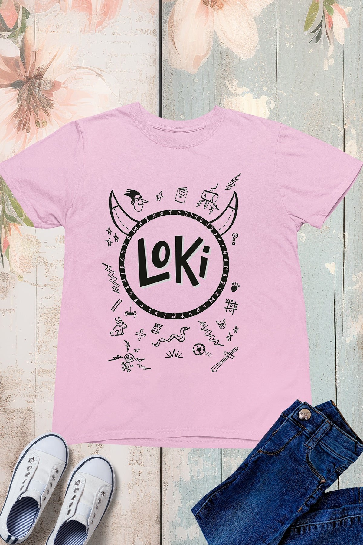 Loki Tales Of A Bad God World Book Day Kids T-Shirt Toddler School Party Gift Tees - Image 3