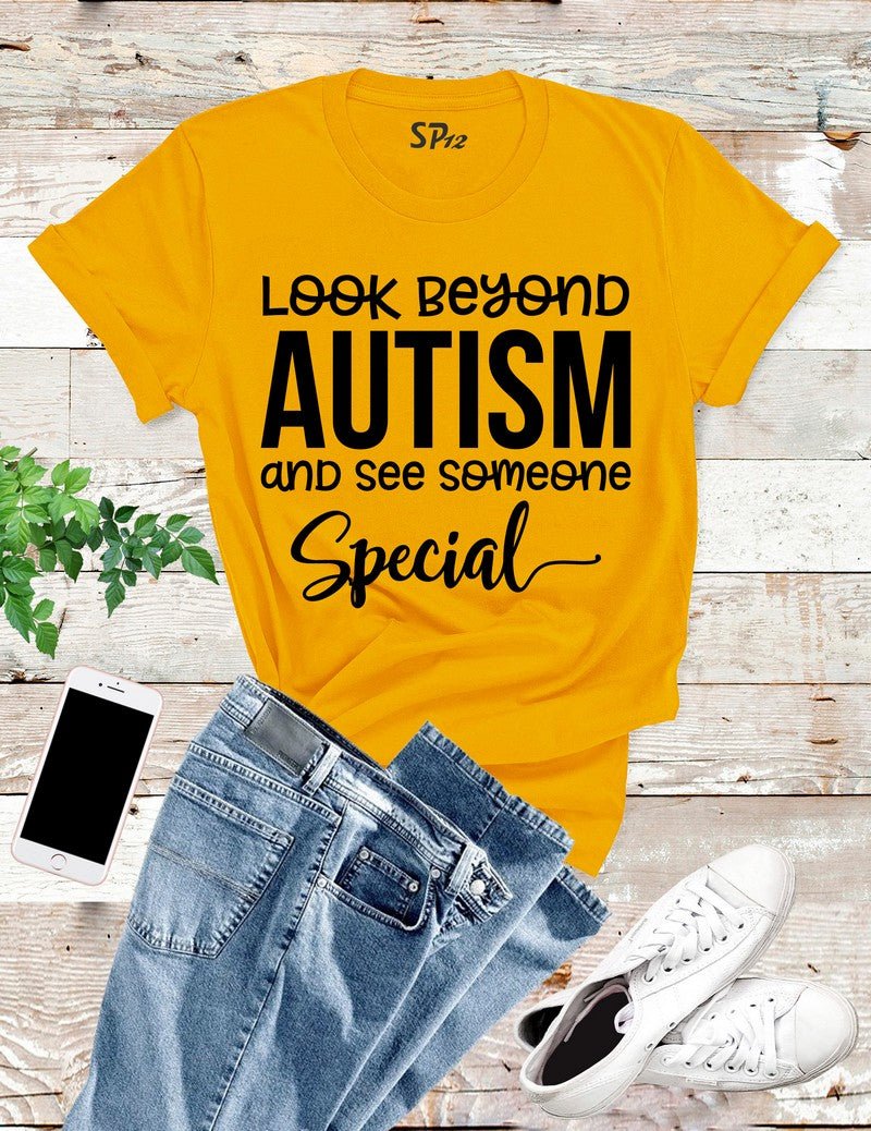 Look Beyond The Autism T Shirt