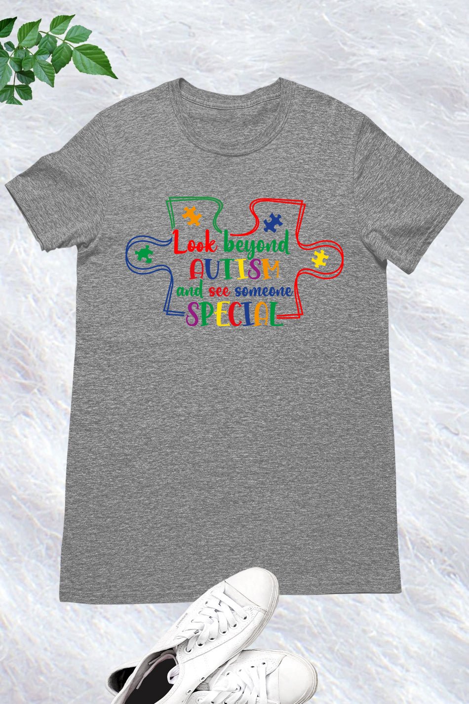 Look Beyond Autism and See Someone Special Shirt