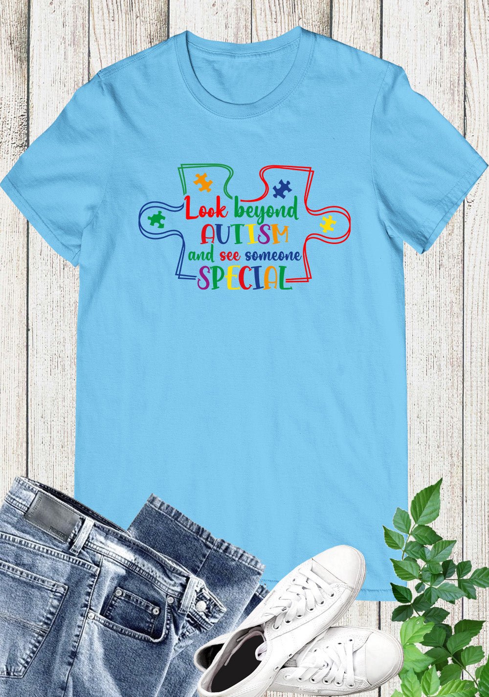 Look Beyond Autism and See Someone Special Shirt