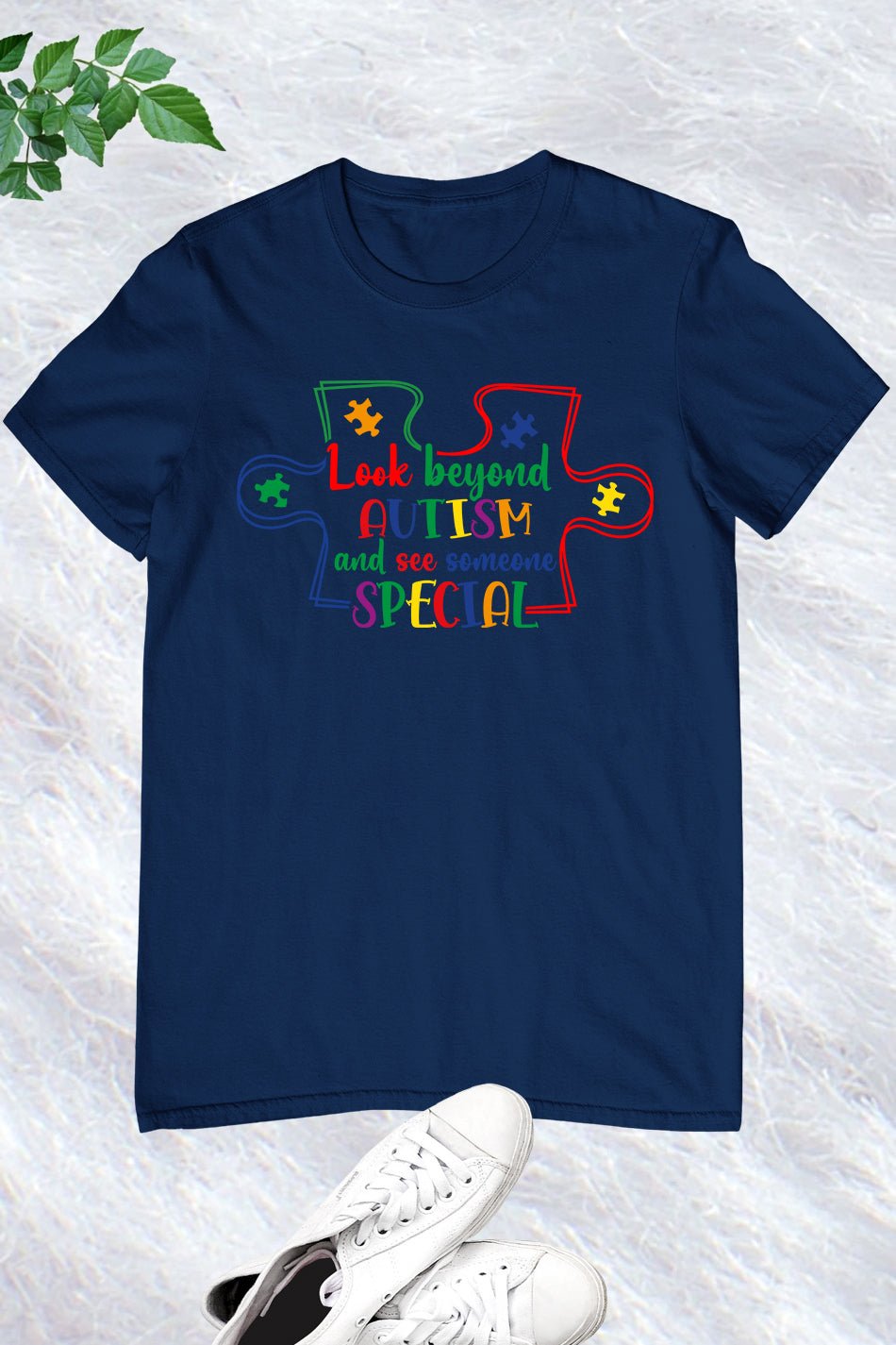 Look Beyond Autism and See Someone Special Shirt