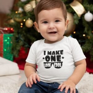 I Make One Look Cool Baby Boys 1st Birthday Shirt