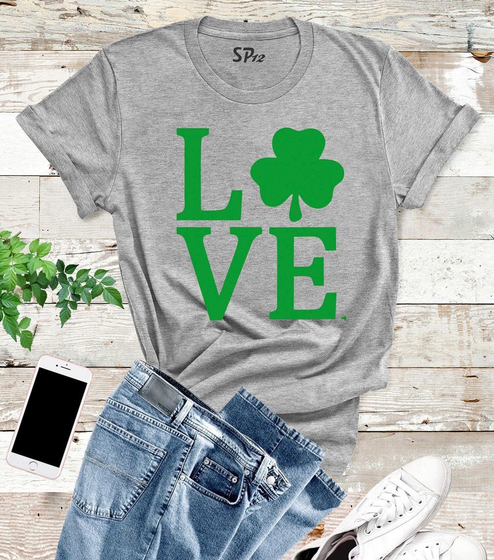 Love Irish St Patrick's Day T Shirt
